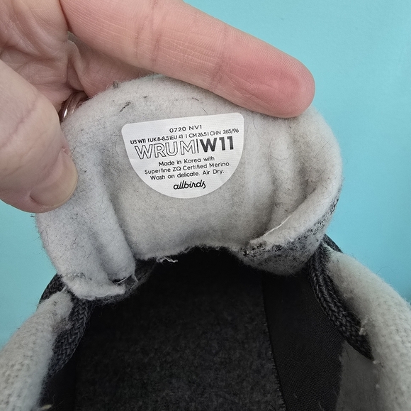 Allbirds 11 Wool Runner Up Mizzle Shoes Women Athletic Running Sneakers Boots - Picture 8 of 10